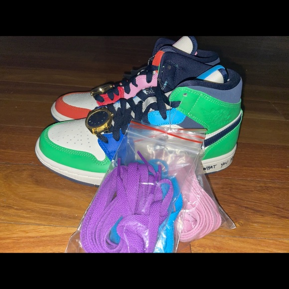 Authentic Rare Melody Ehsani Retro 1 Jordan Women’s size 7 - Picture 3 of 13